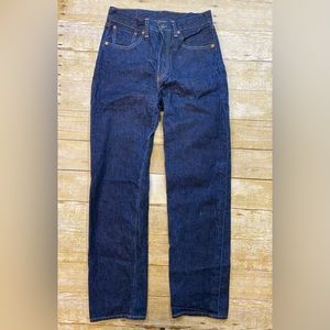 Vintage Levi’s 501 XX Dark Wash 28 Waist Button Fly